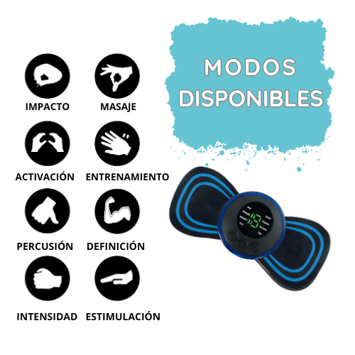 Masajeador y Estimulador Muscular